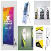 X Banner Stand 180 x 90cm Portable Display
