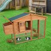 Furtastic Large Chicken Coop & Rabbit Hutch With Ramp