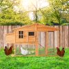 Furtastic Large Chicken Coop & Rabbit Hutch With Ramp