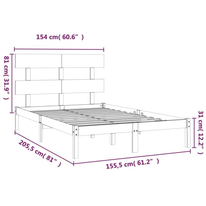 Calera Bed & Mattress Package – King Size