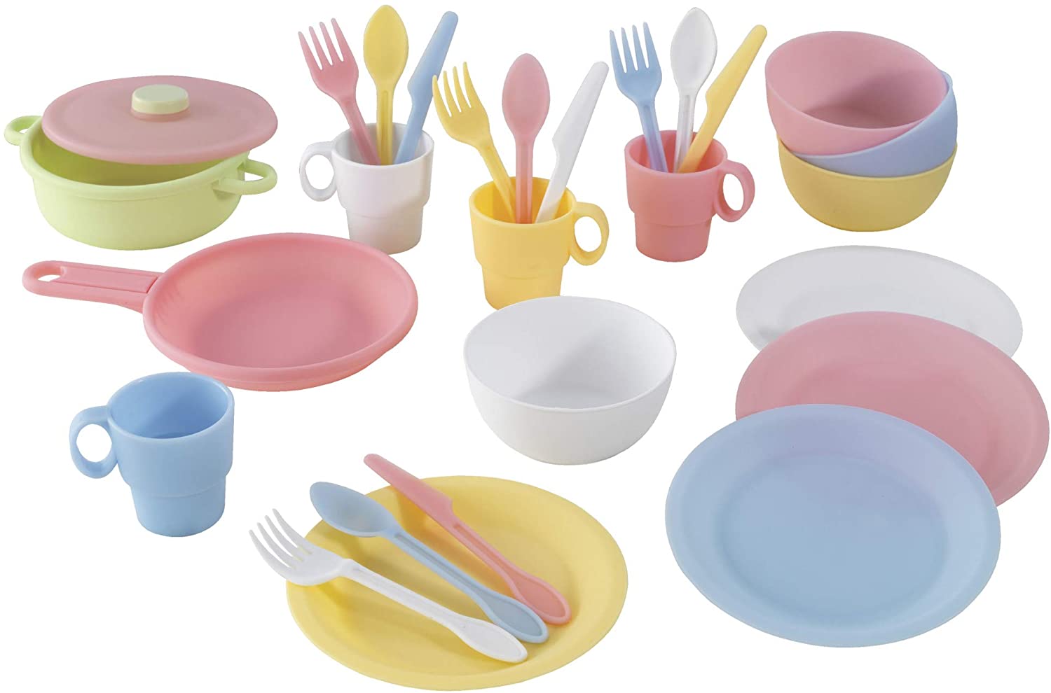 27pc Cookware Set – Pastel for kids