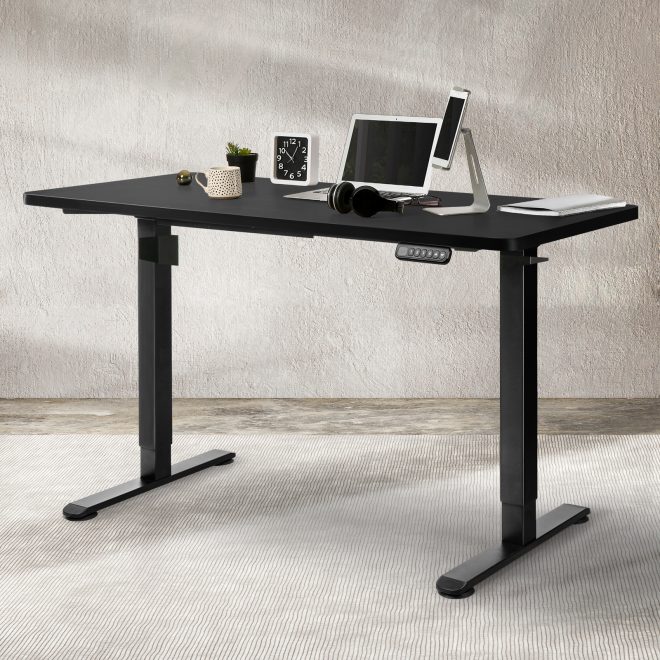 Desktop For Motorised Adjustable Desk Electric Sit Stand Table 120X60CM