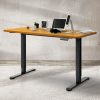 Desktop For Motorised Adjustable Desk Electric Sit Stand Table 120X60CM