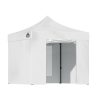Gazebo Pop Up Marquee Folding Wedding Tent Gazebos Shade – 3×3 m, White