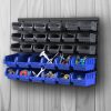 30 Tool Storage Bins Tool box Wall Mounted Organiser Parts Garage Workshop Boxes