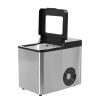 Ice Maker Commercial 2.1L Portable Auto Bar Cube Machine Stainless Steel