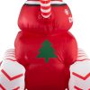 Christmas Inflatable Santa Claus Tank 1.8M Xmas Decor LED Lights Outdoor