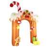 Christmas Inflatable Lighted 3M Xmas Penguin Garden Outdoor Decoration