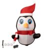 Christmas Inflatable Lighted 0.9M Xmas Penguin Garden Outdoor Decoration