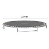 Round In-Ground Trampoline Outdoor Kids Jumping Area Safety Mat 10FT