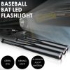 36cm Baseball Bat LED Flashlight Bright Baton Torch Emergency Security Tool