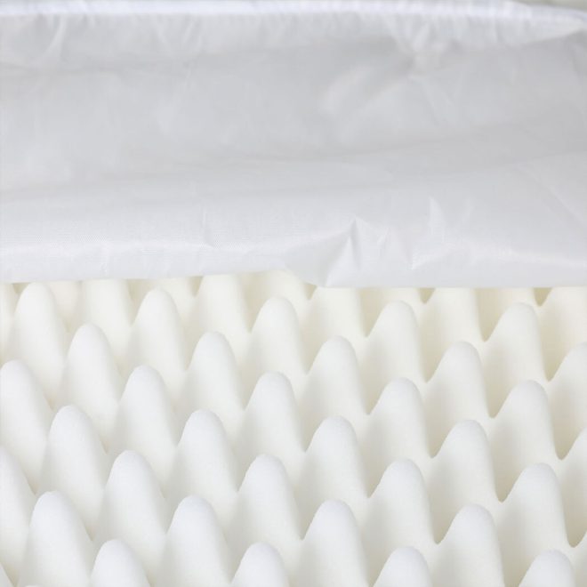 Pet Bed Chew Proof Memory Foam Orthopedic Waterproof Inner Washable Grey L