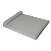 Pet Bed Chew Proof Memory Foam Orthopedic Waterproof Inner Washable Grey XL