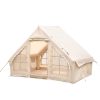 Inflatable Camping Tent Air Blow Up Cabin 4 Person Family Outdoor Pump