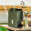 Water Container Jerry Can Bucket Camping Outdoor Storage Barrel 12L