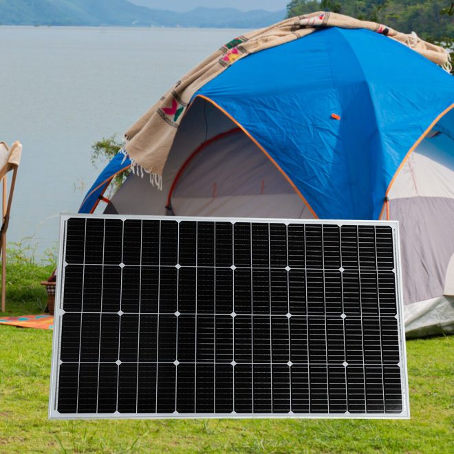 12V 300W Solar Panel Kit Mono Caravan Camping Power Controller Charging USB Home
