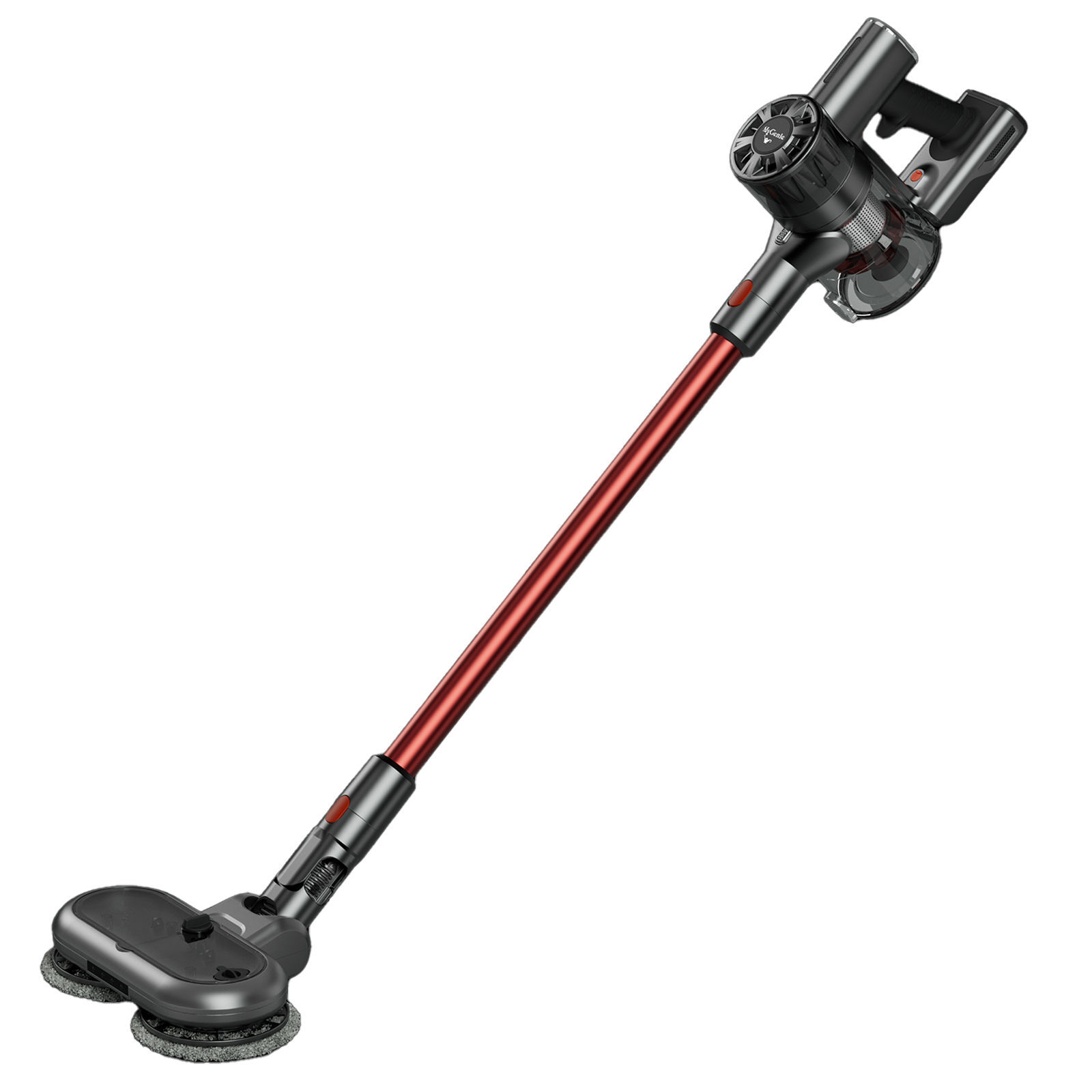 X9 Twin Spin Turbo Mop Vacuum Cleaner Floor Mopping Cordless – Red