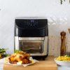 12L Digital Air Fryer w/ 200C, 7 Cooking Settings & Rotisserie Function