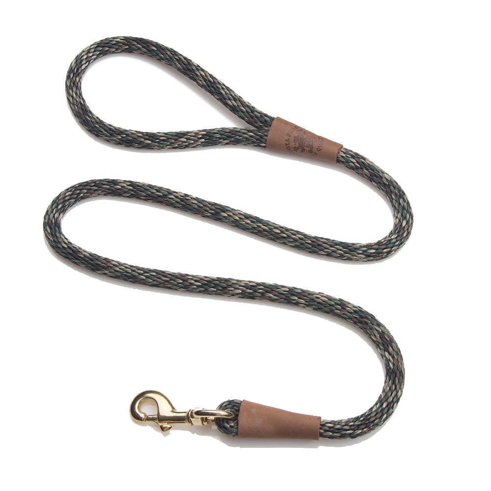 Clip Leash Small – lengths 3/8in x 4ft(10mm x1.2m) Made in the USA – Camo