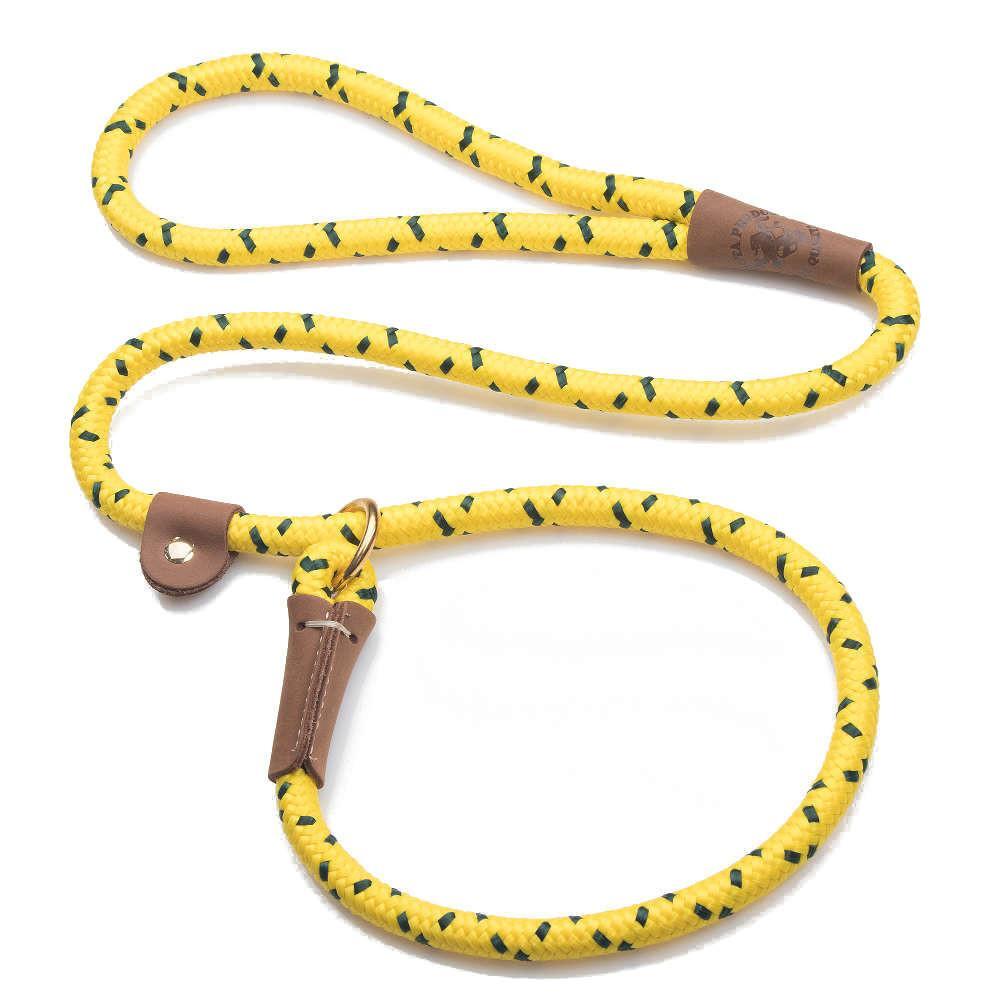 British Style Slip Leash – Length 1/2in x 6ft(13mm x 1.8m) – Hi-Viz Yellow