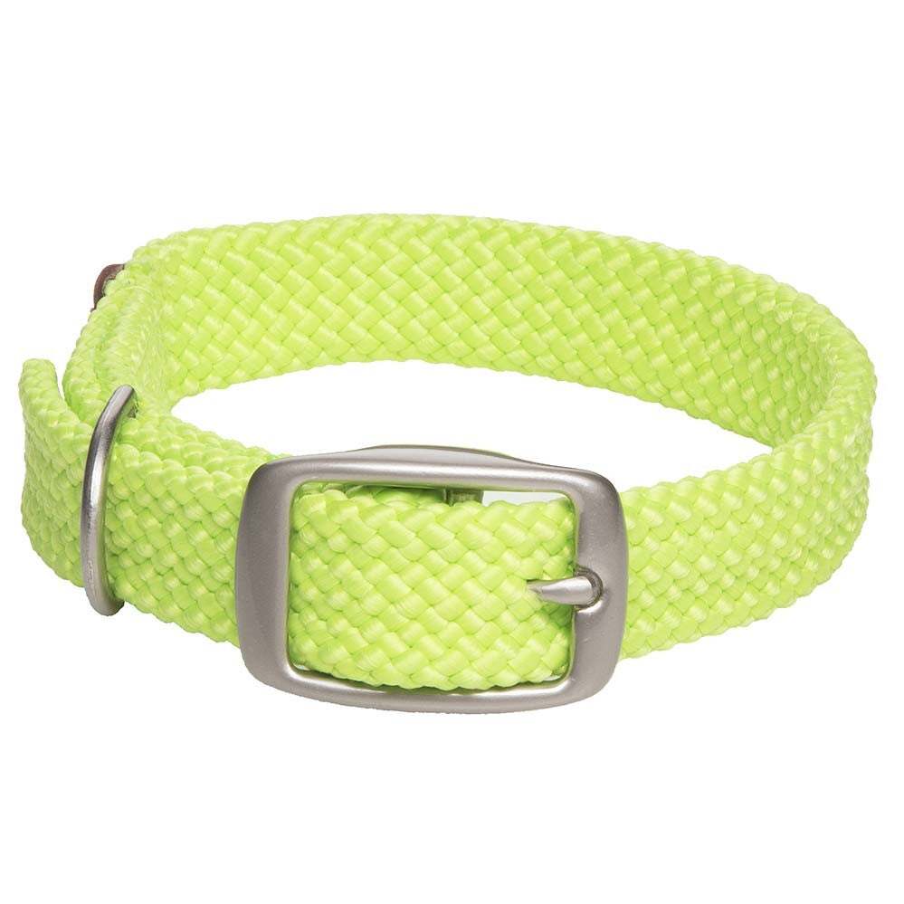 Doublebraided Collar 21″ LIME Nickel