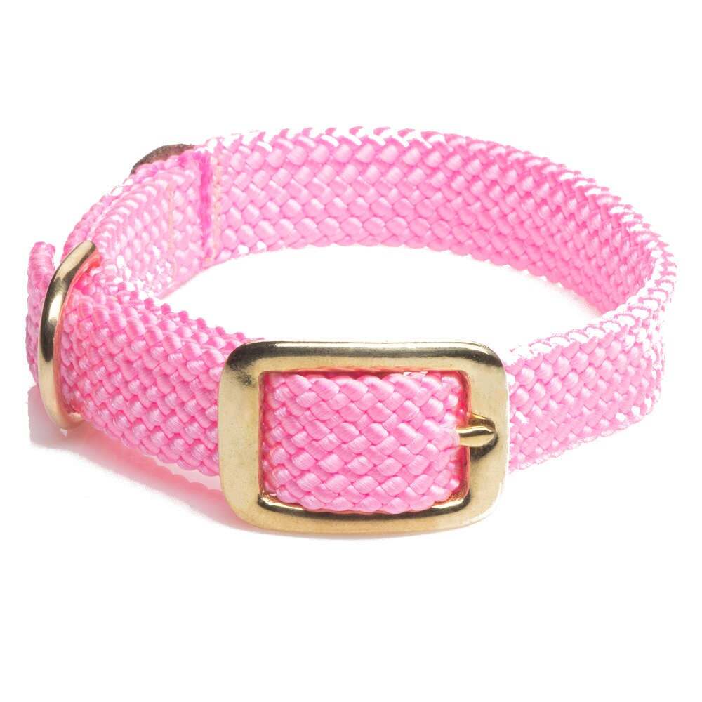 Doublebraided Collar 24″ HOT PINK