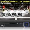 4CH 4MP PoE CCTV System (2TB HDD)