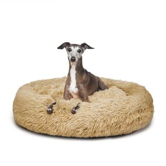 “Aussie” Calming Dog Bed – Medium – Brindle – 80 cm