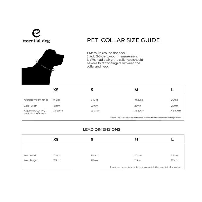Natural Hemp & Cotton Dog Collar (Ink Blue) – L