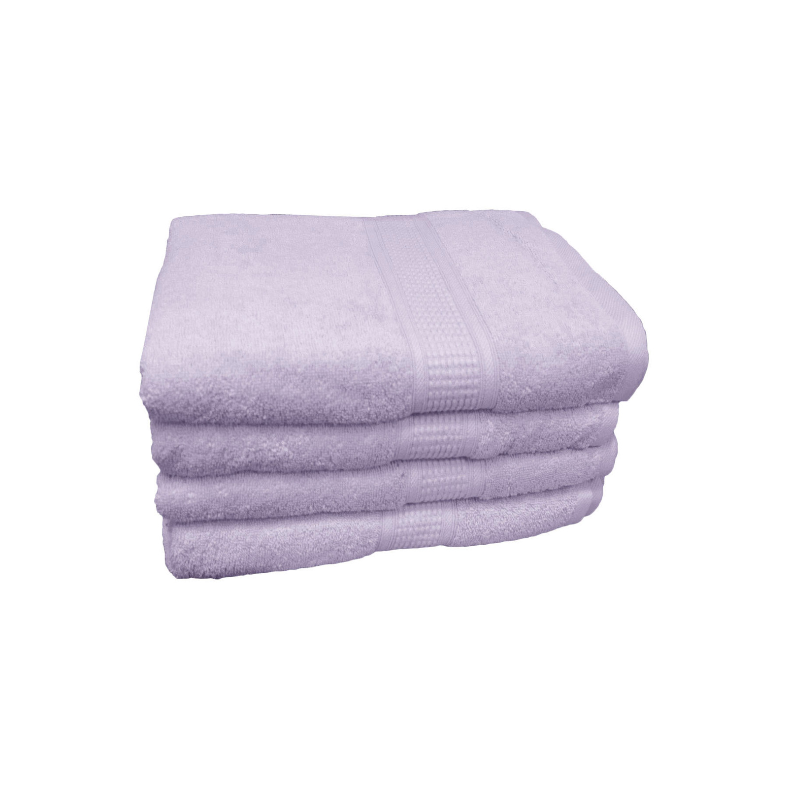 500gsm Superior Softness Combed Cotton Bath Towels 70 x 140cm Lavender 70 x 140cm