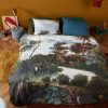 Voyage Green Cotton Quilt Cover Set King