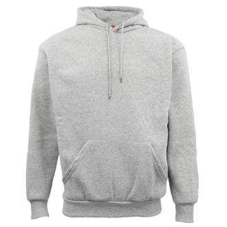 Adult Unisex Men’s Basic Plain Hoodie Pullover Sweater Sweatshirt Jumper XS-8XL, Light Grey