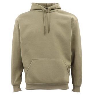 Adult Unisex Men’s Basic Plain Hoodie Pullover Sweater Sweatshirt Jumper XS-8XL, Light Olive