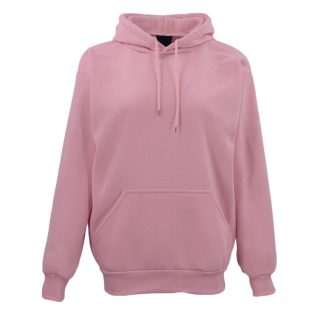 Adult Unisex Men’s Basic Plain Hoodie Pullover Sweater Sweatshirt Jumper XS-8XL, Dusty Pink