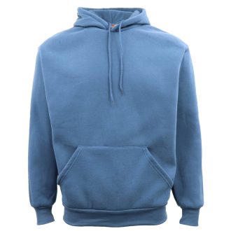 Adult Unisex Men’s Basic Plain Hoodie Pullover Sweater Sweatshirt Jumper XS-8XL, Dusty Blue