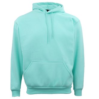 Adult Unisex Men’s Basic Plain Hoodie Pullover Sweater Sweatshirt Jumper XS-8XL, Mint