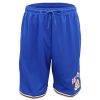 Men’s Basketball Sports Shorts Gym Jogging Swim Board Boxing Sweat Casual Pants, Blue – Golden State 30, XL