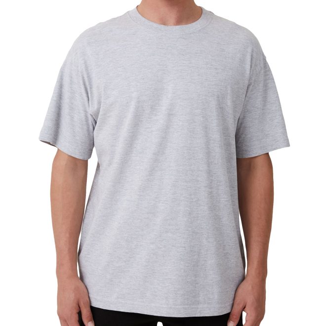 Adult 100% Cotton T-Shirt Unisex Men’s Basic Plain Blank Crew Tee Tops Shirts, Black, S