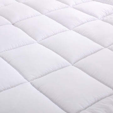 bamboo cotton fitted mattress topper king single