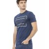 Short Sleeve T-shirt with Front Print L Men