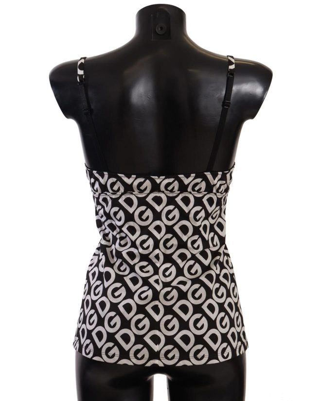 Brand New Dolce & Gabbana Logo Print Underwear Top Women-pla175785 – 1 IT