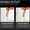 2023 Brushed Gold Spout Matte Black pull out with spray function kitchen mixer tap faucet