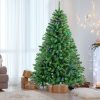Pre Lit Artificial Christmas Tree 1.5M 8Mode Led Lights Xmas Bushy Decor