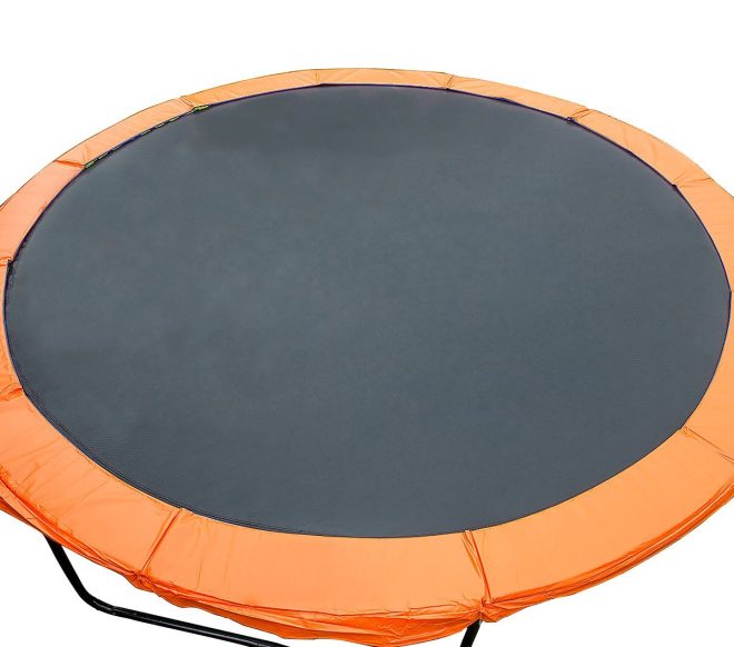 Trampoline Replacement Safety Spring Pad Cover – 12 FT, Orange and Blue