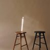 Scandinavian Timber Kitchen Counter Stool – Black