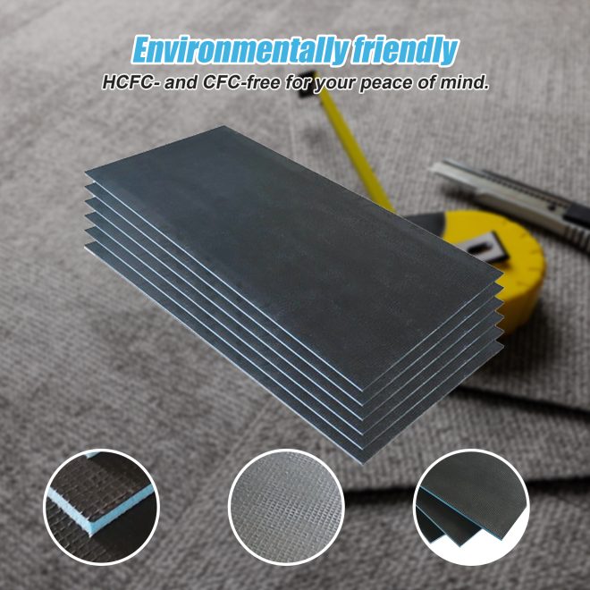 Tile Backer Insulation Board 10MM: 1200mm x 600mm – Box of 6