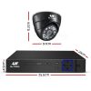 CCTV Security System 4CH DVR 1080P 4 Camera Sets – 2 TB