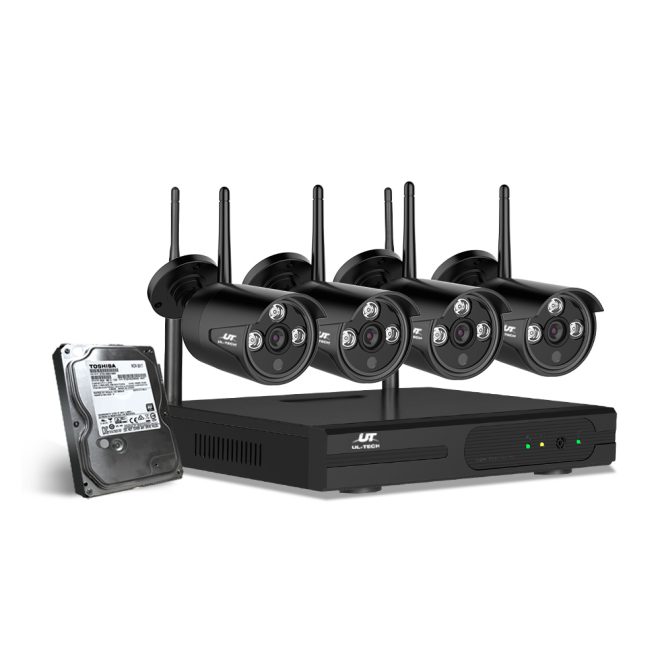 3MP 8CH Wireless Security Camera NVR Video – 4, 2 TB