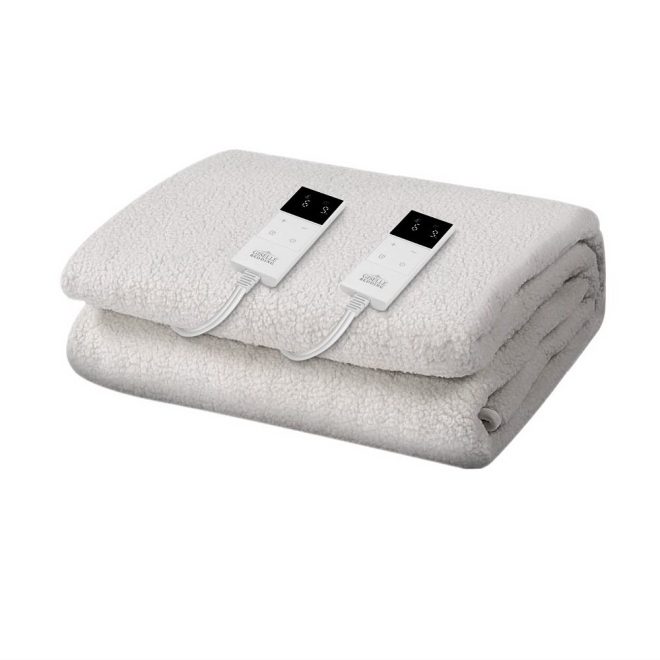 Bedding Electric Blanket Fleece – KING