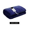Bedding Electric Throw Blanket – Navy Blue